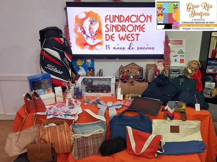 La Fundación SÃndrome de West organiza una Gran Rifa.