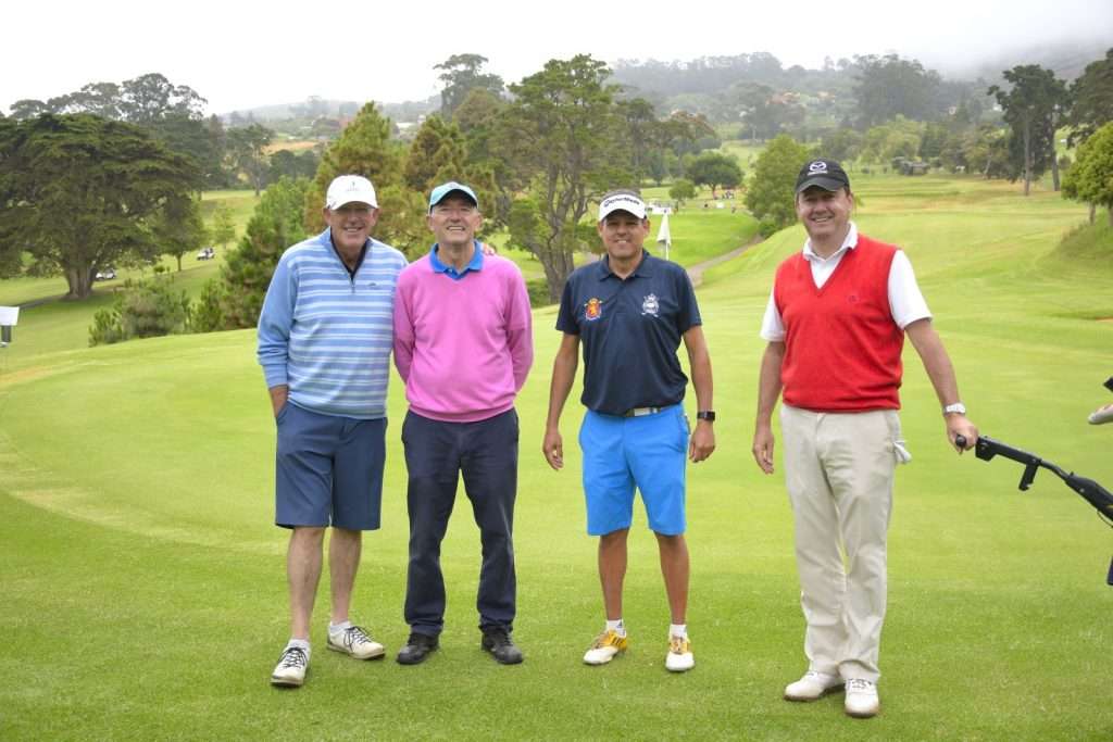 Circuito Caballeros Real Club de Golf de Tenerife Brendan Breen, Gregorio González, José Royo y Gaspar Cólogan