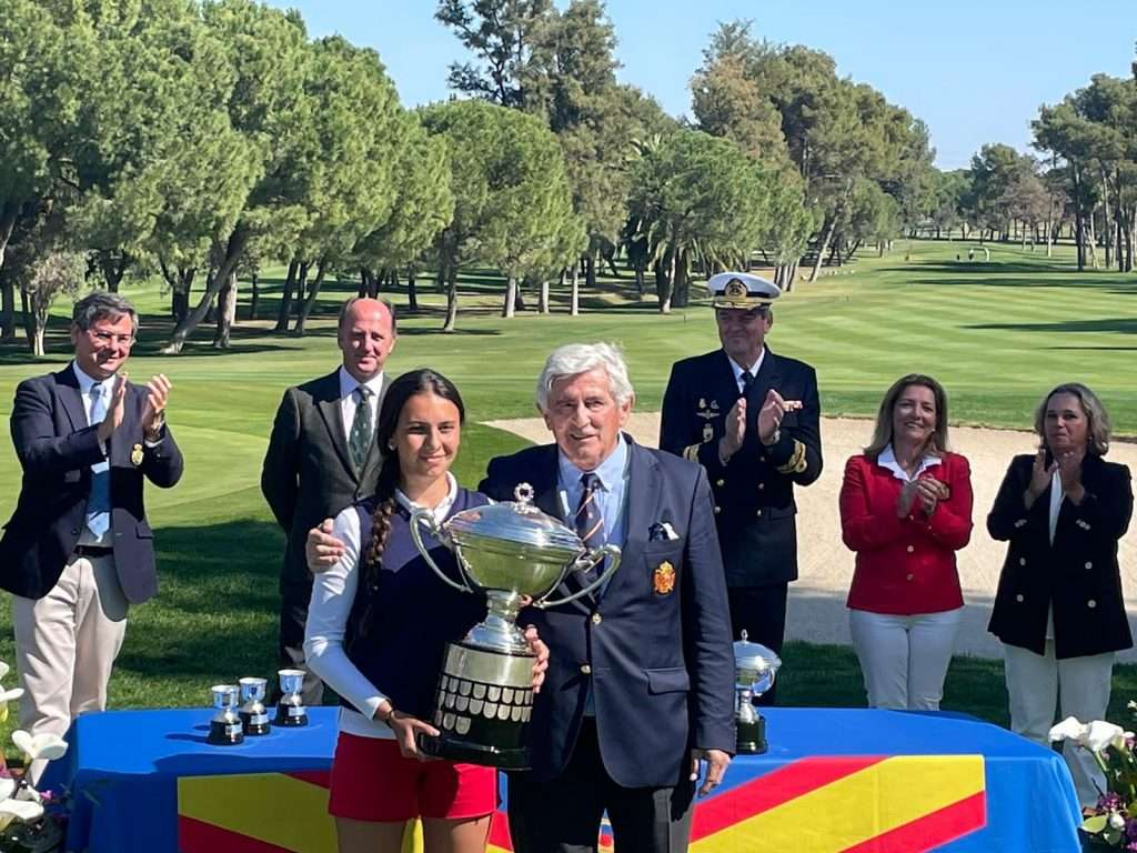 Cayetana Fernandez ganadora de la Copa SM La Reina