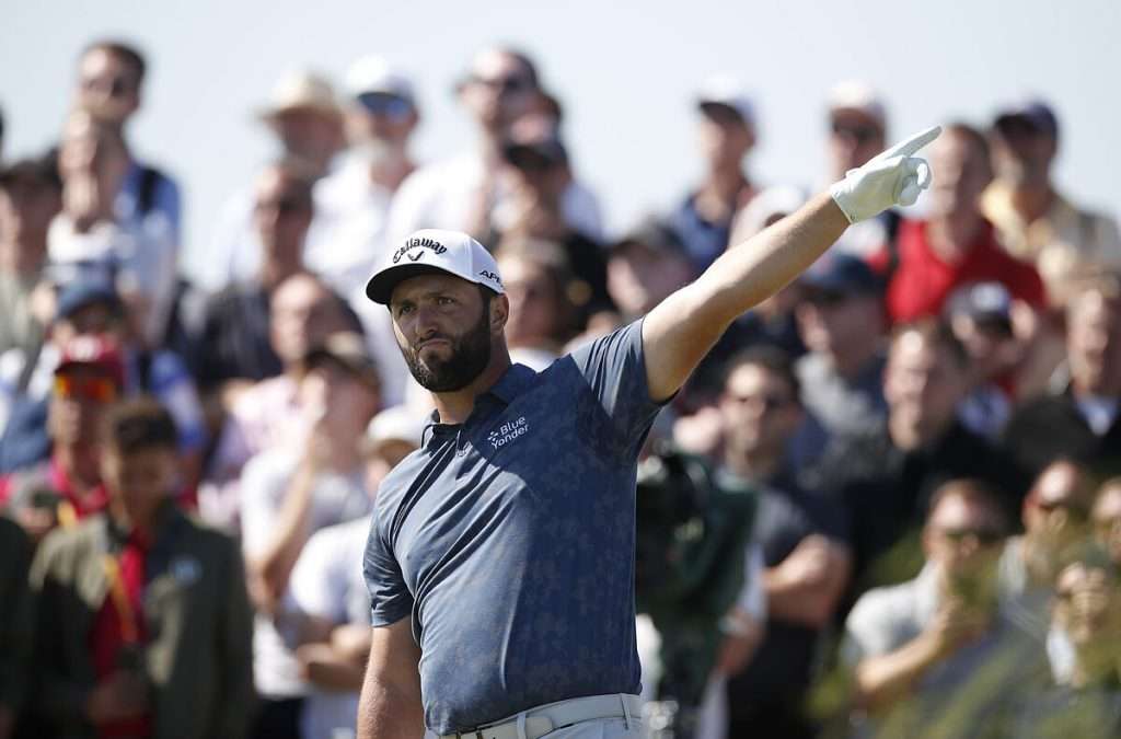 Jon Rahm, durante la segunda jornada del British.PAUL CHILDSREUTERS